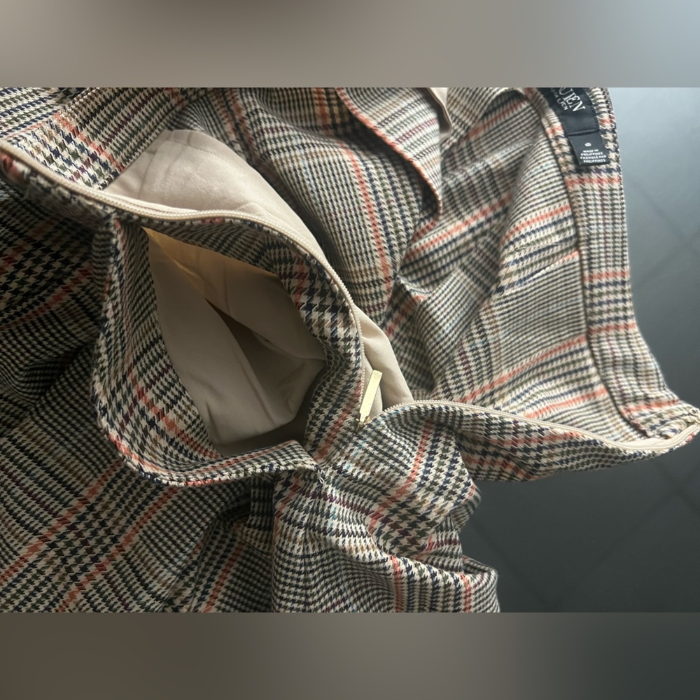 Lauren Ralph Lauren Multicolor Plaid A-Line Skirt - Picture 6 of 16